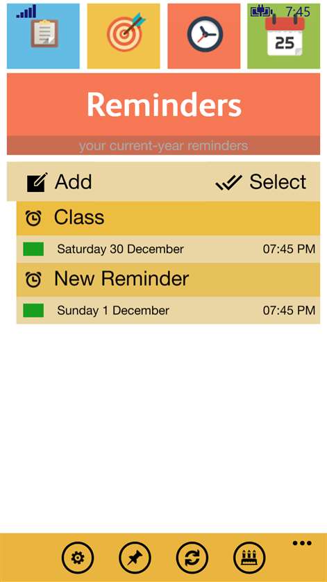 Window Calendar Screenshots 2
