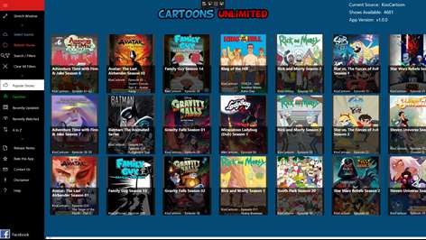 Cartoons Unlimited Pro for Windows 10 free download