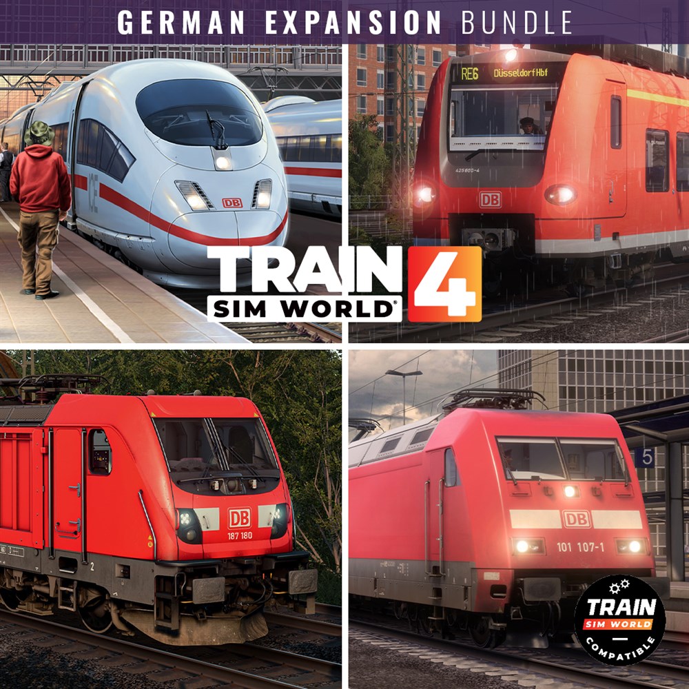 Train Sim World® 4: German Expansion Bundle cover art (full size)