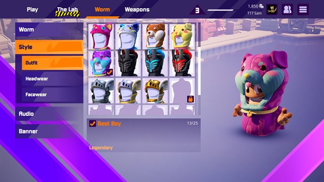 Worms Rumble - Cats & Dogs Double Pack screenshot 1