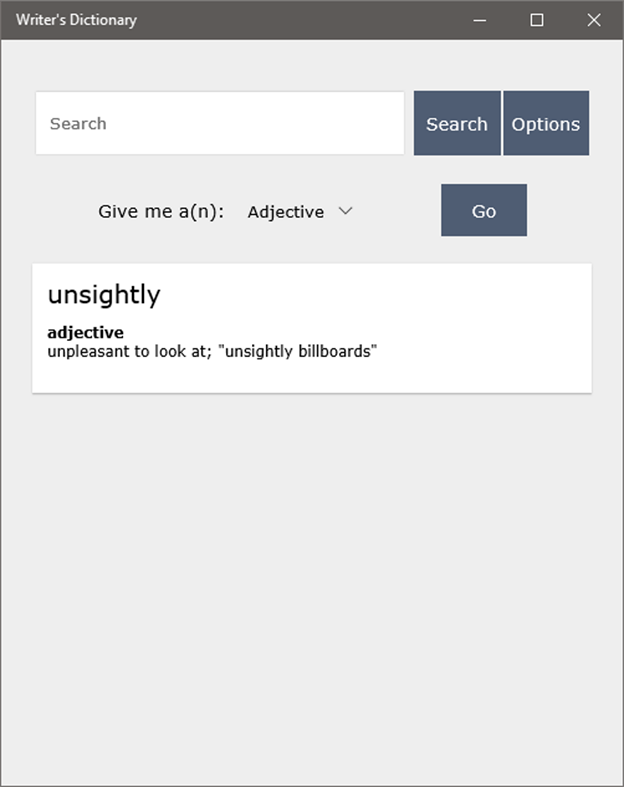 #3. Writer's Dictionary (Windows) 由: ARC APPLICATIONS