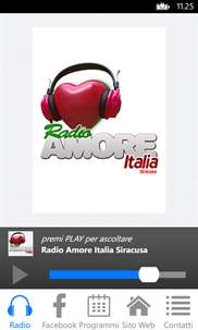 Radio Amore Italia Siracusa screenshot 1