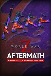 World War Z: Aftermath - Burning Skulls Weapons Skin Pack
