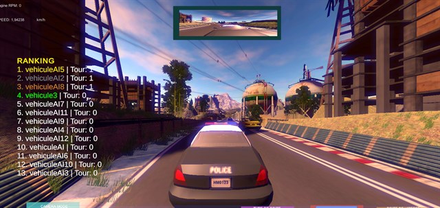 car game in the forest 4 screenshot 2