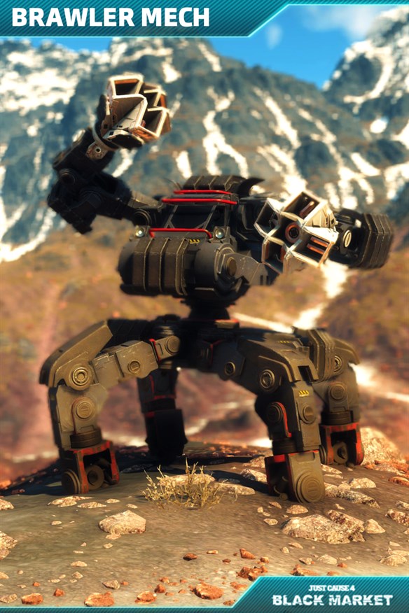 Just Cause 4 - Brawler Mech Xbox Series X|S and Xbox One cover art