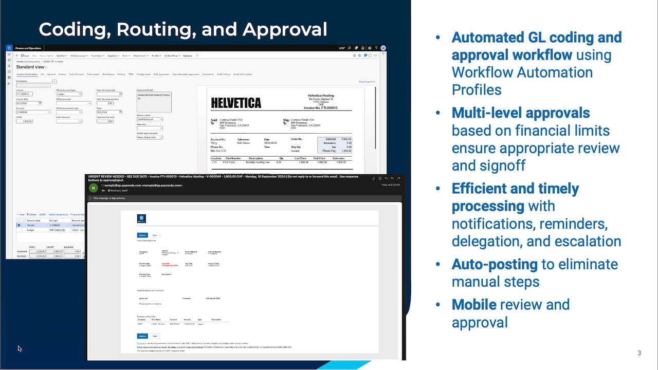 Snapshot 5 of Invoice Automation for Dynamics 365