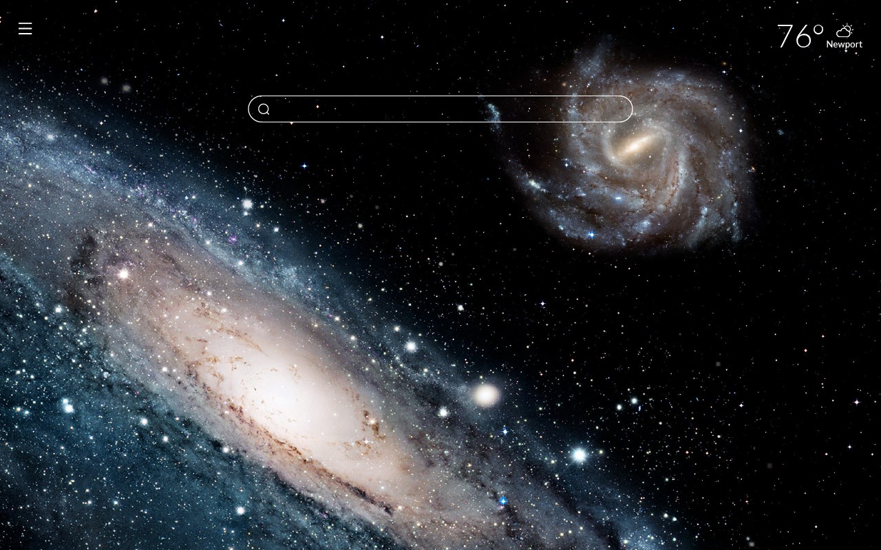 Space Galaxy HD Wallpapers New Tab Theme