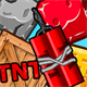TNT Bomb Dynamite Explode Building