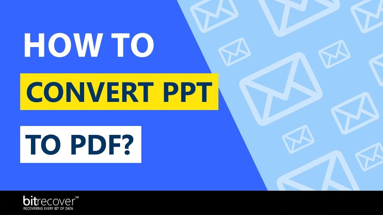 Snapshot 1 of BitRecover for PPT to PDF Converter