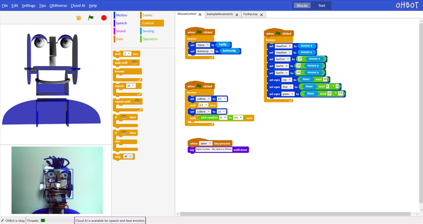 #4. Ohbot (Windows) By: Ohbot Limited
