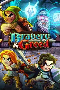 Cover poster for Bravery and Greed