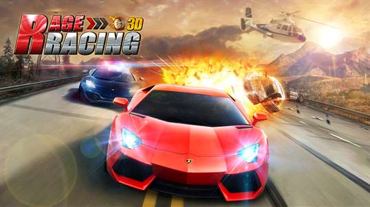 Rage Racing 3D screenshot 1