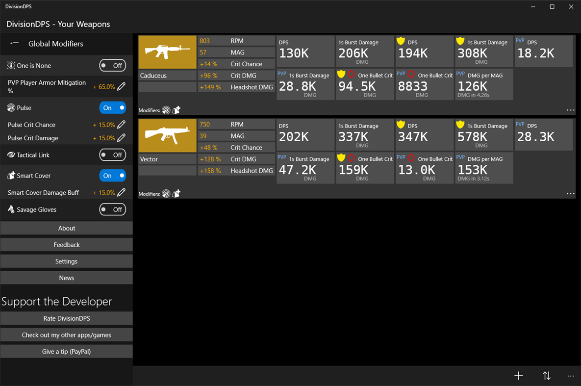 #1. DivisionDPS (Windows) Von: DeHoDev