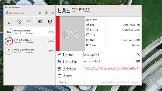 Xpro Web Downloader screenshot 5