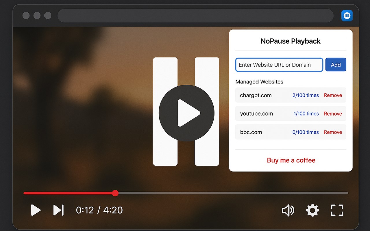 NoPause Playback