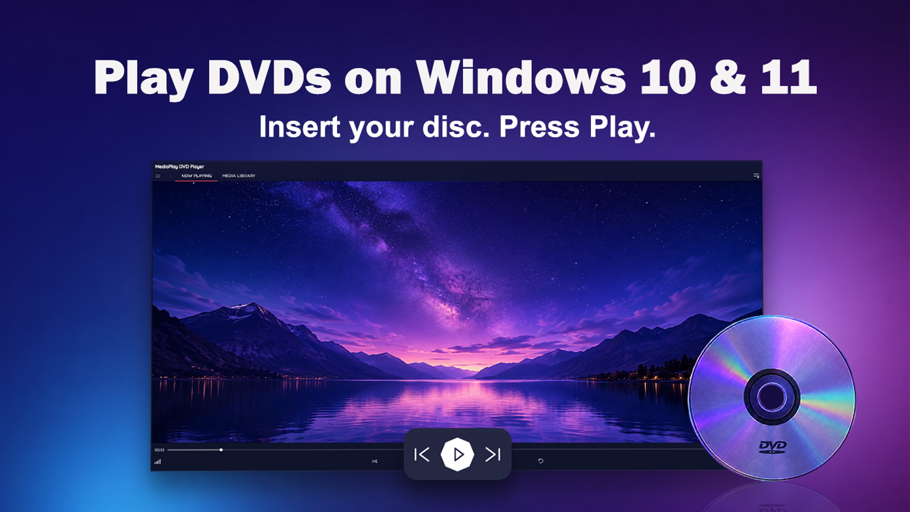 MediaPlay DVD Player – Play DVDs & More screenshot