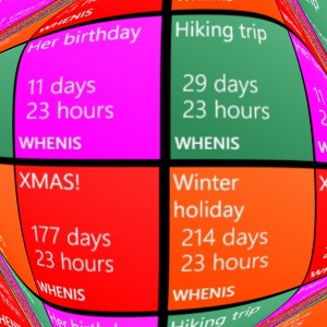 WHENIS Countdown