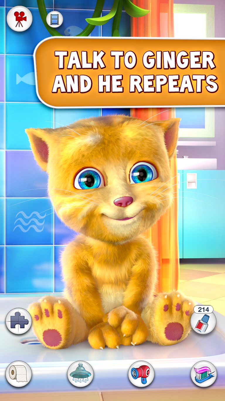 Talking Ginger for Windows 10