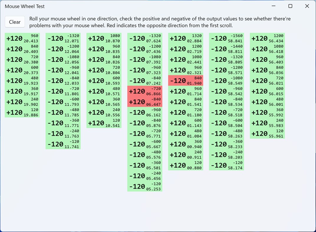 #1. Mouse Wheel Test (Windows) 作者: Starry Apps
