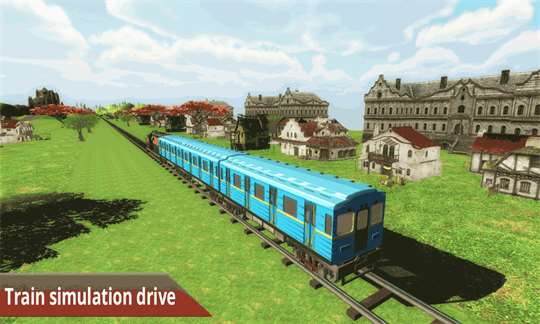 Super Metro Train Driving Simulator 3D screenshot 2