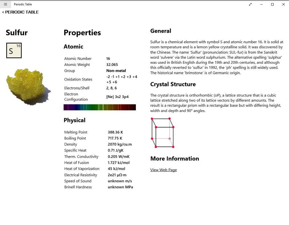 #3. Periodic Table (Windows) 由: Flow Simulation Ltd.