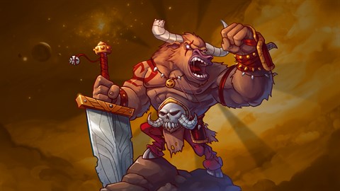 Bullbarian Deadlift - Awesomenauts Assemble! Skin