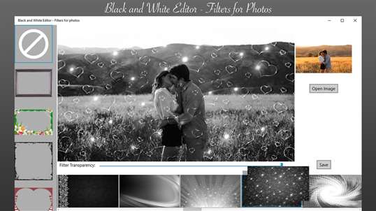 Black and White Editor - Filters for photos screenshot 2