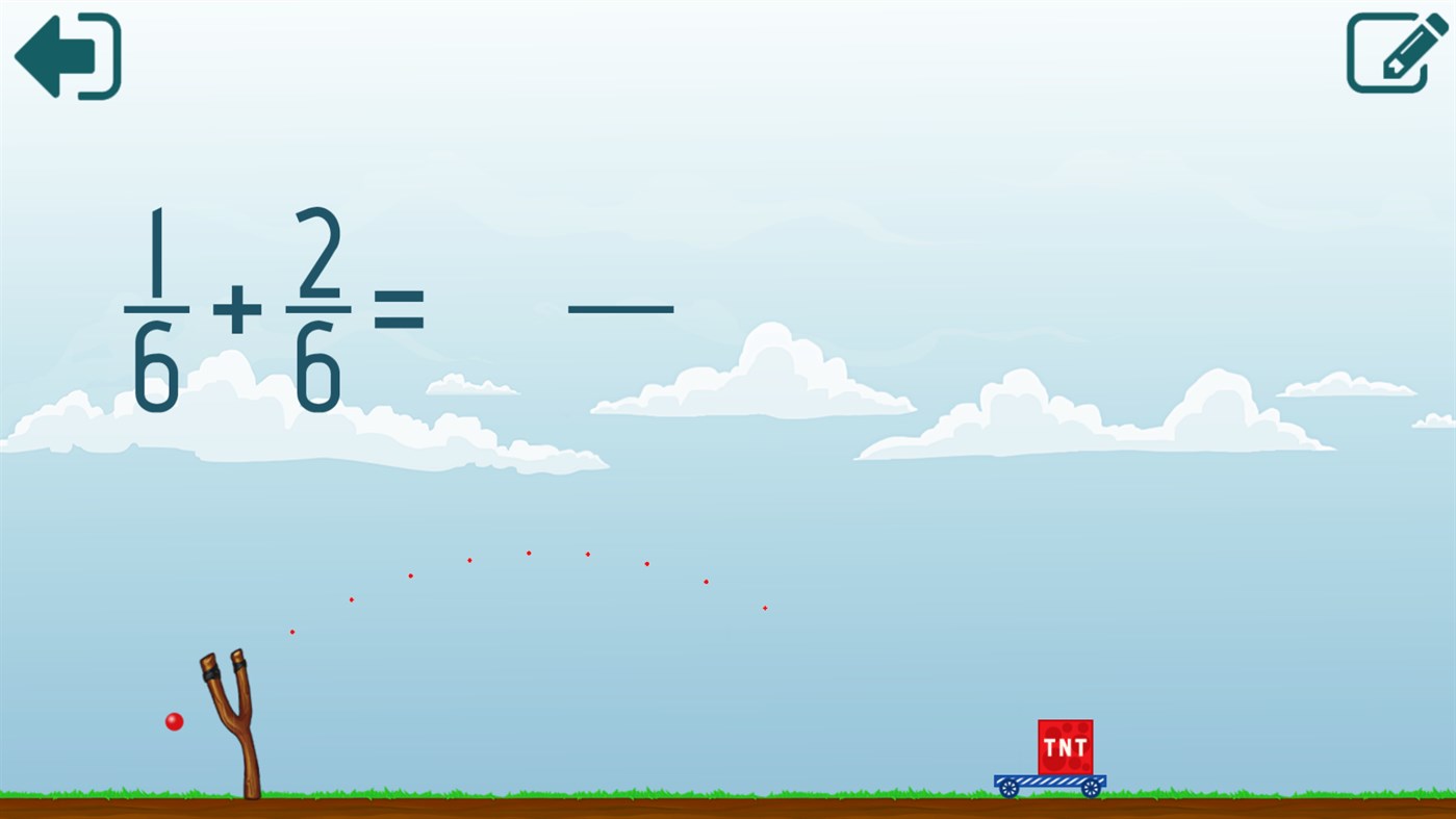 #3. Add and subtract fractions - 5th grade math skills (Windows) โดย: Sergey Malugin