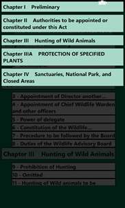 The Wildlife Protection Act 1972 screenshot 2