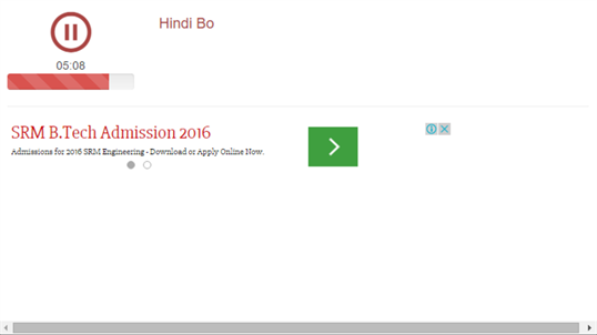 Online Radio Hindi screenshot 1