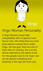 Virgo Personality screenshot 3