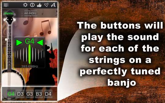 Banjo Chromatic Tuner screenshot 3