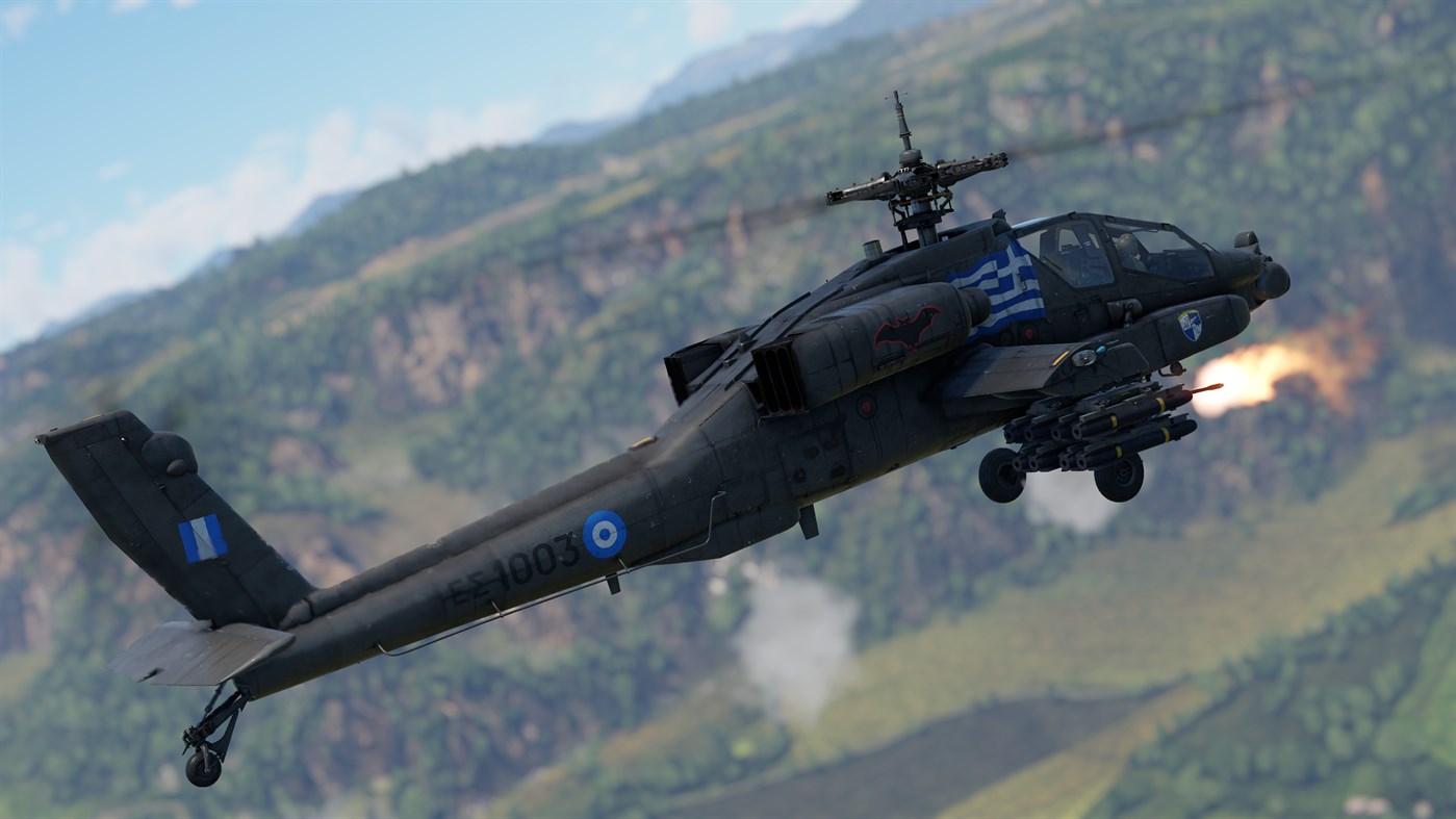 #7. War Thunder - Greek AH-64A Apache (Windows) Podle: Gaijin Distribution Kft