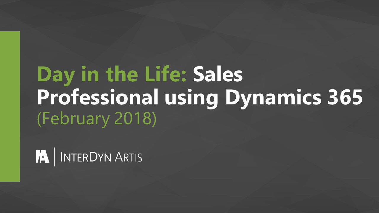 Snapshot 3 of Dynamics 365 for Sales: 2-Hr Assessment