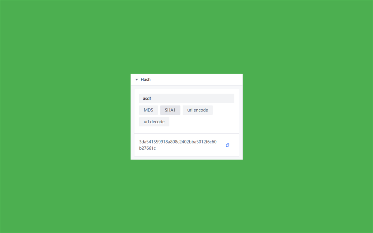 Developer Utilities