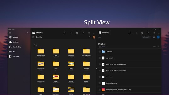 Cloud Drive! : OneDrive, Dropbox, Google Drive and more screenshot 4