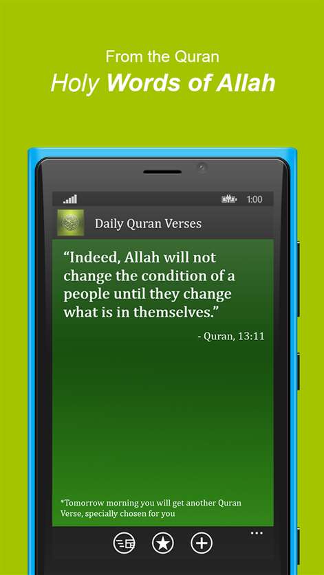 Daily Quran Verses Screenshots 1