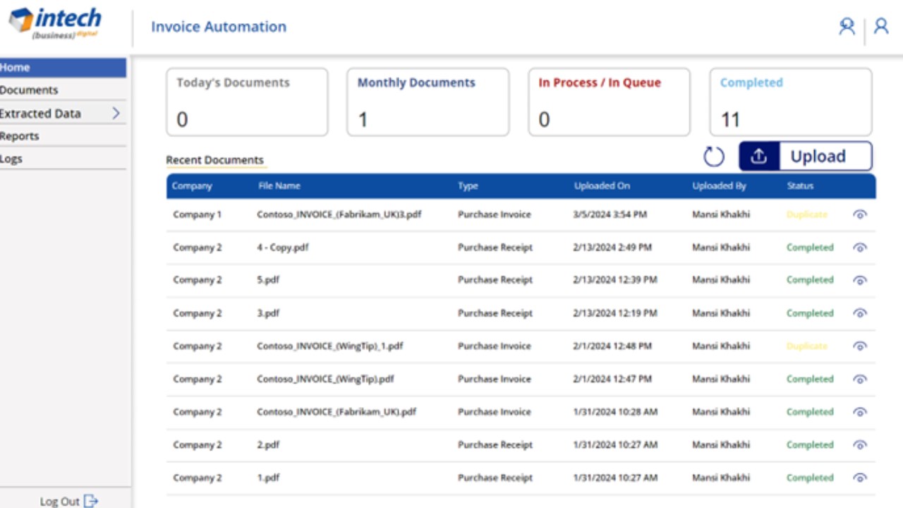 Snapshot 2 of Accounts Payable (AP) Automation with AI