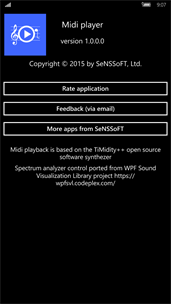 Midi Player screenshot 7