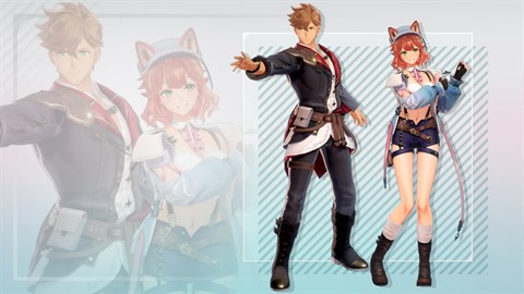 "The Red Alchemist & the White Guardian" Costume Set