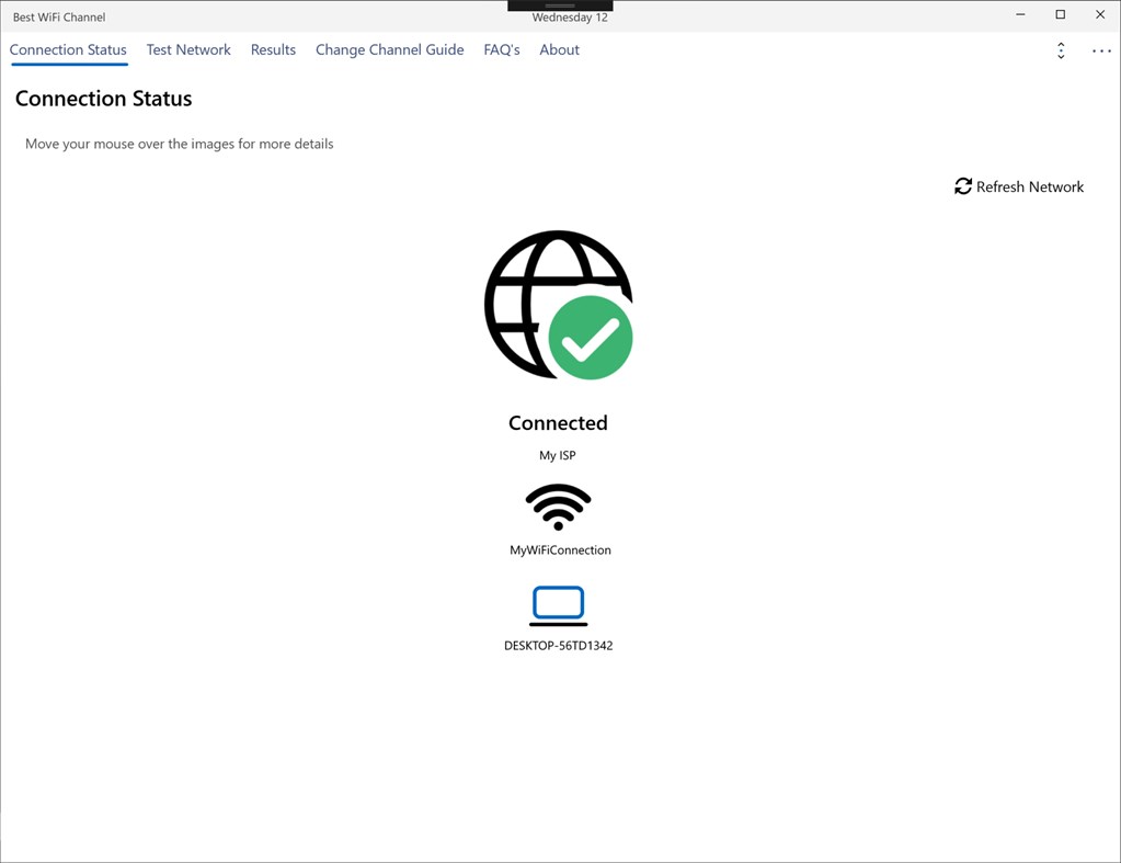 #1. Best WiFi Channel (Windows) De: Emotum
