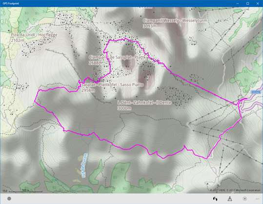 GPS Footprint screenshot 1