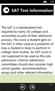 SAT Practice Test Preparation Guide-Easy Reference screenshot 3