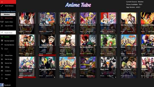 Anime Tube Unlimited for Windows 10 PC free download