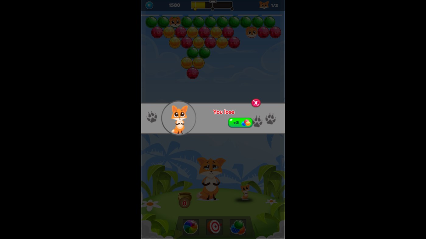 #4. Fox Rescue Saga: The Bubble Quest (Windows) Bởi: Astatine