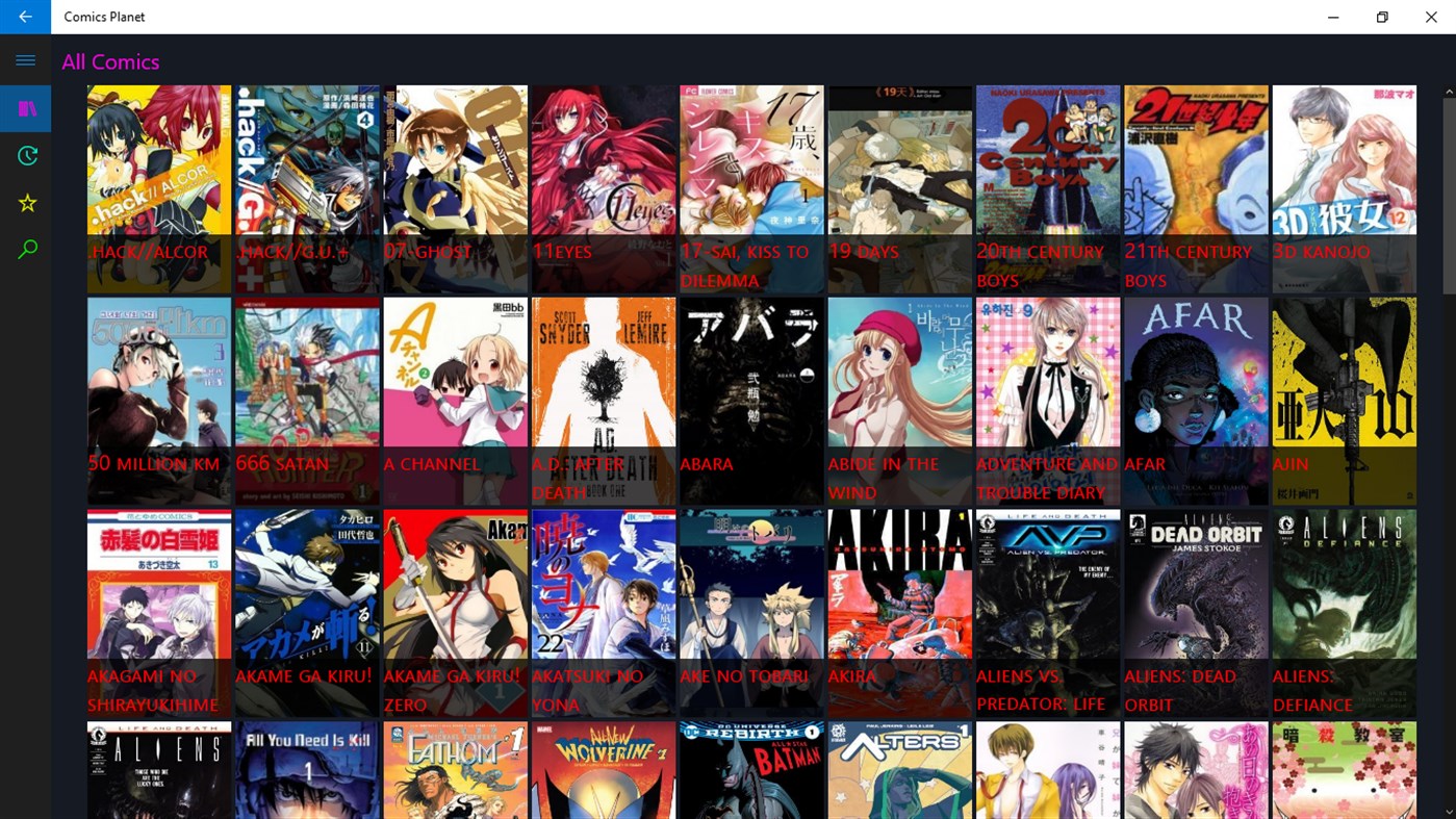 #1. Comics Planet (Windows) 由: TTT Digital