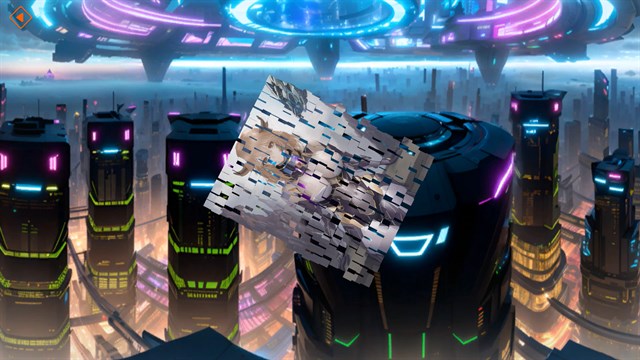Anime Poly Puzzle - Sci-Fi Maidens screenshot 3