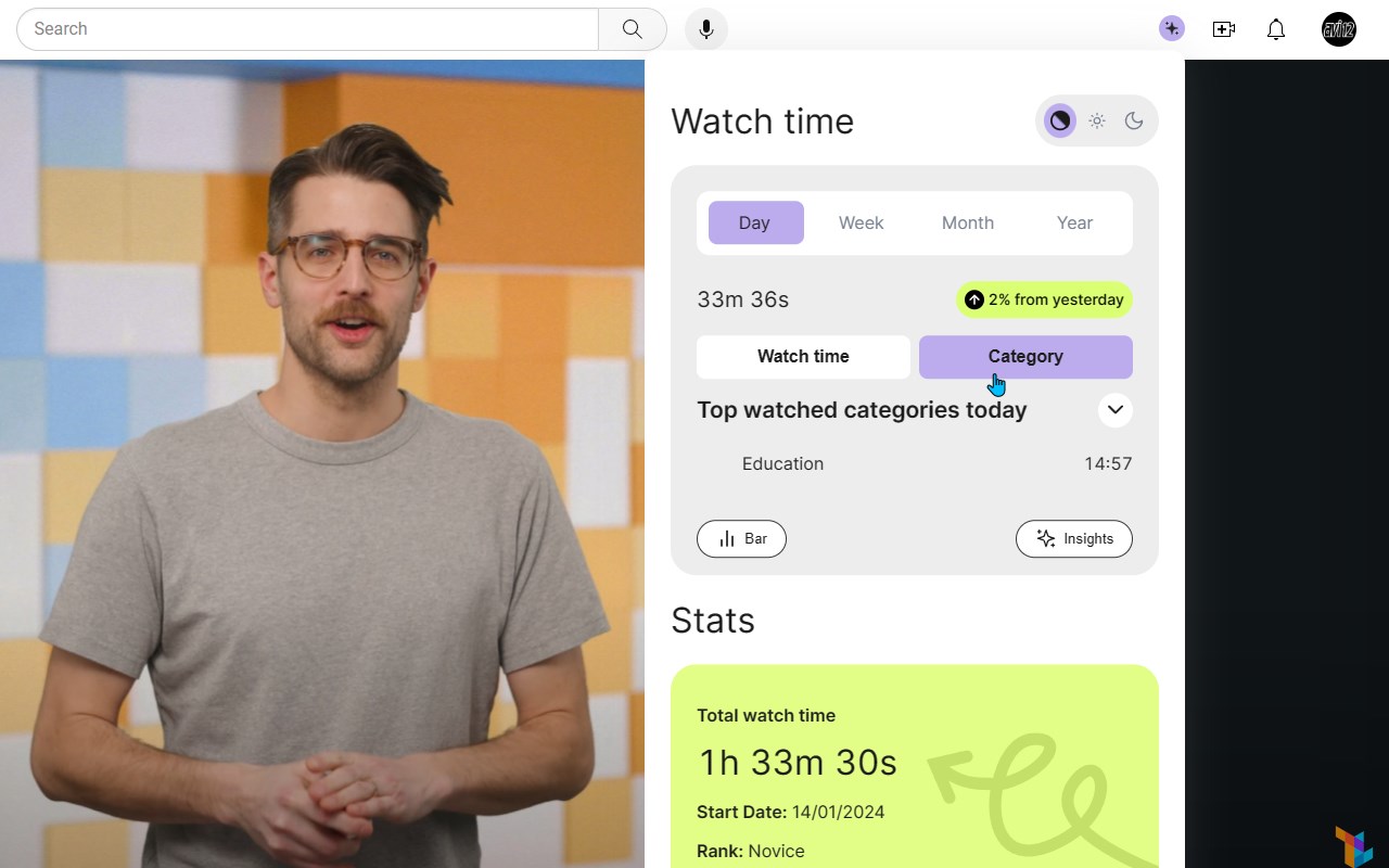 Time Manager for YouTube