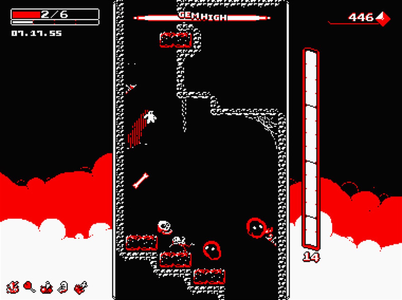 Downwell screenshot 2