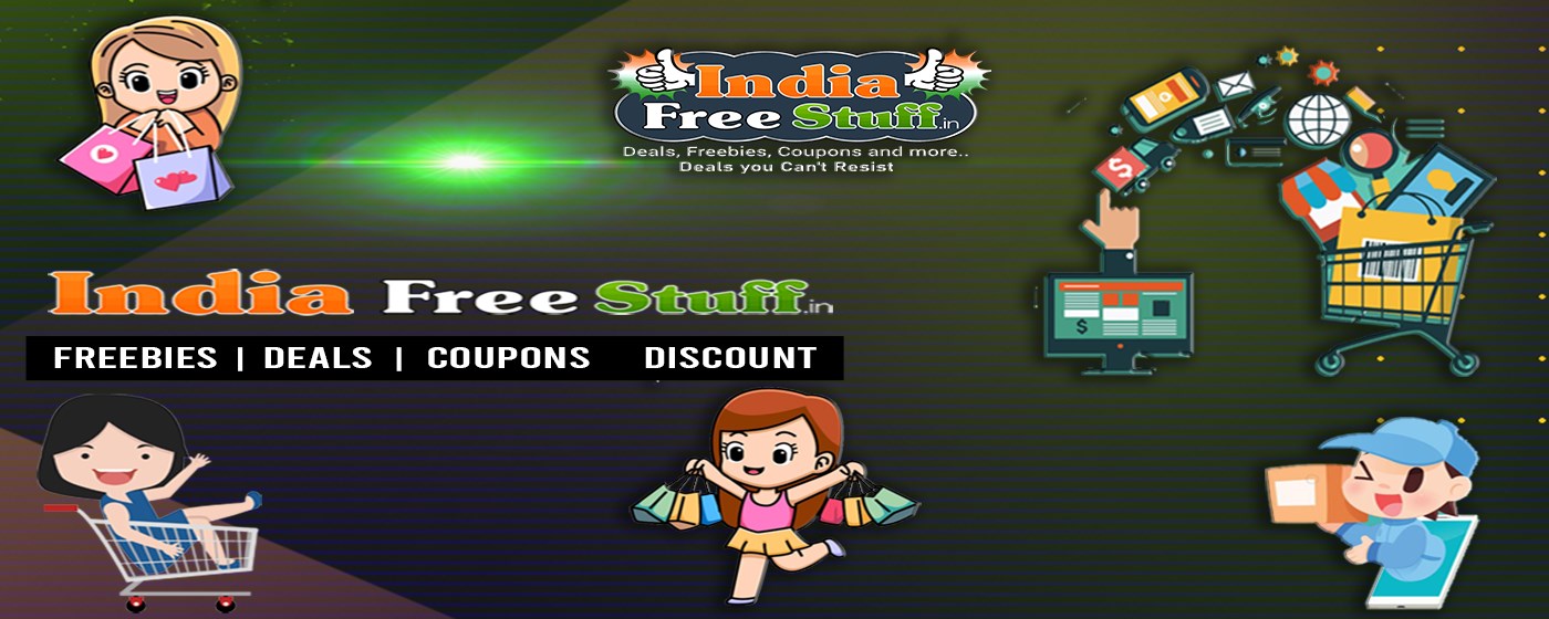 IndiaFreeStuff Deals & Coupons marquee promo image